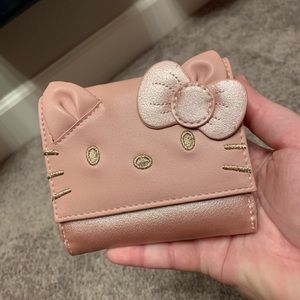 Loungefly hello kitty pink cosplay wallet nwot